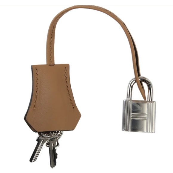 HERMÈS Limited Edition Birkin 25 handbag in Chai Swift leather and Toile H - Picture 4 of 14